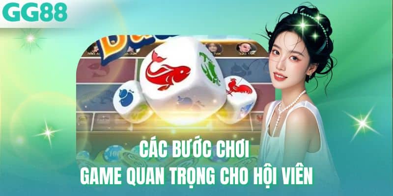 Các bước chơi game quan trọng cho hội viên