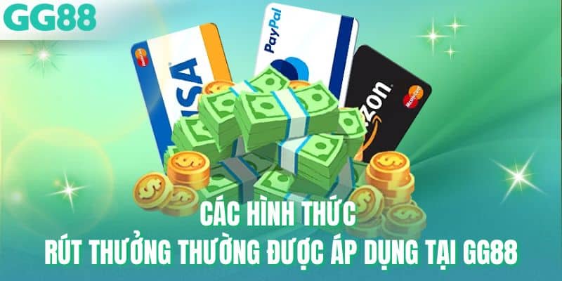 Các hình thức rút thưởng thường được áp dụng tại GG88
